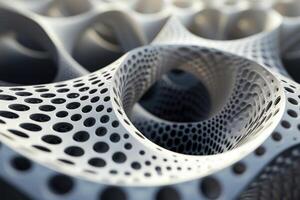 simple and complex pattern with a dot photo