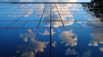 The sky is blue and cloudy photo