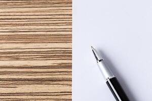 Pen and notebook photo