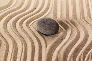 zen garden meditation stone background photo