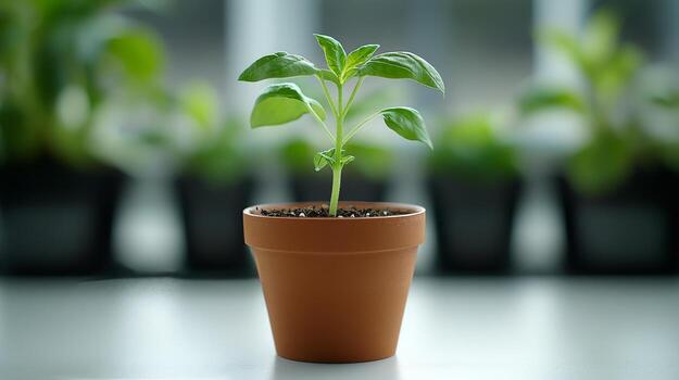 A plant in a pot photo