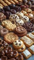 A large assortment of cookies and pastries photo