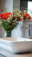 A white sink photo