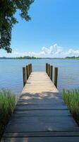 A dock that is on the water photo