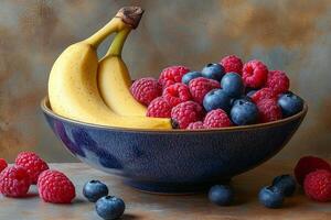A bowl of fruit photo
