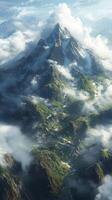 The witcher 3 - mountains photo