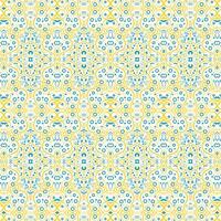 yellow and blue abstract geometric pattern design vector
