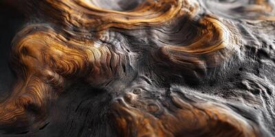 Beautiful patterns and textures are revealed in aged and weathered wood photo