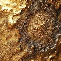 Abstract detail of a metallic surface shows textures and patterns photo
