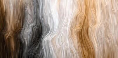 Abstract flowing lines create a textured gradient of color photo