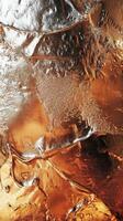Abstract texture featuring metallic copper and silver like patterns photo