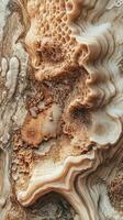 Abstract layers and textured formations create a unique landscape photo