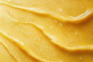 A yellow liquid photo