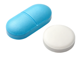 closeup of Pill and Capsule on transparent background png