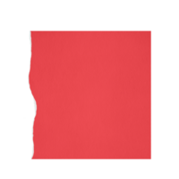 A red square of paper on a Transparent background png