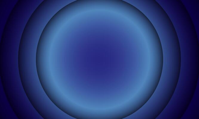 hypnotic background with concentric circles. Blue halftone retro sound wave. dark blue radial.