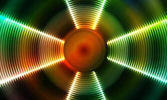 Abstract circle light effect background. futuristic rotation stripes light. vector