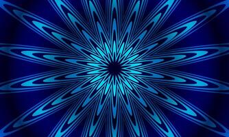 Abstract kaleidoscope fractal smooth blue background. Multicolor mosaic texture. shiny light blue. vector