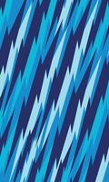 Blue lightning pattern background for sublimation sports jersey vector