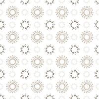 Seamless pattern with circles on a white background vector