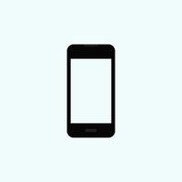Smartphone icon on a white background vector