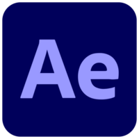 rectangle adobe after effect icon logo symbol png