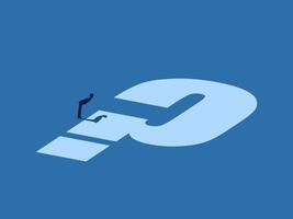 Curiosity, Finding Problems and Causes, Businessman Looking at Question Mark. vector