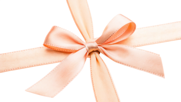 A rustic bow with a burlap ribbon, isolated on a transparent background png