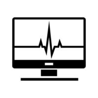 monitor with heartbeat vector