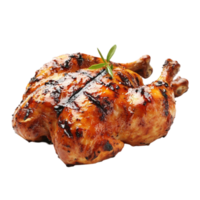 Juicy Roasted Chicken with Garnish png