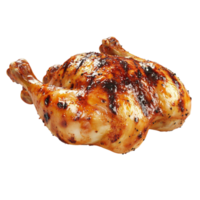 Grilled Chicken Leg with Crispy Skin png
