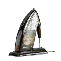 Classic Iron with Streamlined Design isolated on transparent background png