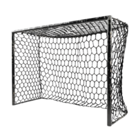 Sturdy Metal Soccer Goal Net isolated on transparent background png