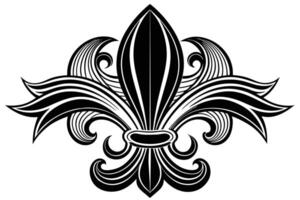 Design in Elegant Black and White Style vector