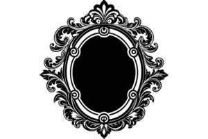 Mirror Frame Design vector