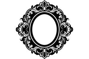 A mirror frame graphic design vector