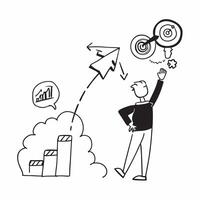 Young man setting career goals concept as High resolution image of a young man setting career goals with a glossy backdrop highlighting ambition and growth mindset in professional Dynamic vector