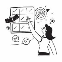 Young woman setting personal goals concept as High resolution image of a young woman setting personal goals with a glossy backdrop highlighting self improvement and future aspirati Dynamic Set 2 vector