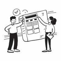 Young couple calculating total car expenses concept as High resolution image of a young couple calculating total expenses for their first car with a glossy backdrop emphasizing bud Dynamic Set 2 vector