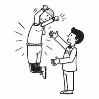 Worker treating a minor injury during festive hours concept as High resolution image of a worker treating a minor injury during festive working hours capturing the balance between Dynamic Set 2 vector