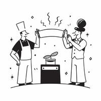 Workers BBQing at a Labor Day event concept as High resolution image of workers BBQing at a Labor Day event with a glossy backdrop capturing the fun and festive atmosphere of the h Dynamic vector