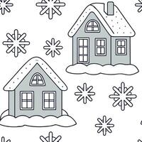 Winter warmth seamless tile pattern with hot cocoa and snowflakes for cozy kitchen decor concept as Hot cocoa and snowflakes arranged seamlessly to create cozy and warm winter kitc Dynamic Set 9 vector
