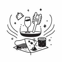 Wine pairing with picnic concept as High resolution image of a wine pairing with a picnic with a glossy backdrop highlighting the casual and enjoyable experience of pairing wine wi Dynamic vector