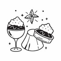 Wine pairing with holiday desserts concept as High resolution image of a wine pairing with holiday desserts with a glossy backdrop capturing the sweet and festive flavors of holida Dynamic Set 2 vector