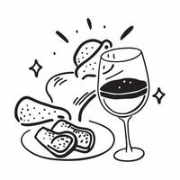 Wine pairing with brunch concept as High resolution image of a wine pairing with brunch with a glossy backdrop showcasing the fresh and vibrant flavors of brunch dishes paired with Dynamic Set 2 vector