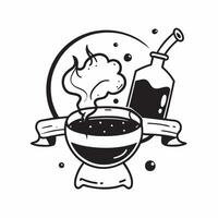 Wine pairing with BBQ concept as High resolution image of a wine pairing with BBQ with a glossy backdrop capturing the smoky and savory flavors of barbecue dishes paired with wine Dynamic vector