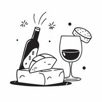 Wine and cheese pairing event concept as High resolution image of a wine and cheese pairing event with a glossy backdrop highlighting the rich flavors and complementary tastes of w Dynamic Set 2 vector
