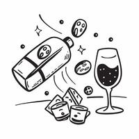 Wine and chocolate pairing concept as High resolution image of a wine and chocolate pairing with a glossy backdrop capturing the rich and indulgent flavors of wine and gourmet choc Dynamic vector