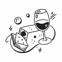 Wine and cheese pairing event concept as High resolution image of a wine and cheese pairing event with a glossy backdrop highlighting the rich flavors and complementary tastes of w Dynamic vector