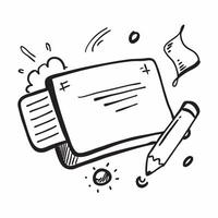 Whiteboard and marker symbol with copy space for instructional materials concept as An artistic rendering of a whiteboard and marker symbol with spacious copy space suitable for in Dynamic vector